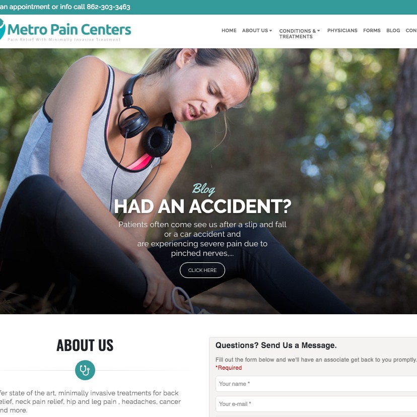 Metro Pain Centers CMS Bot